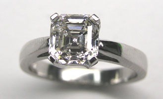 Style# 1112 Asscher Cut Solitaire